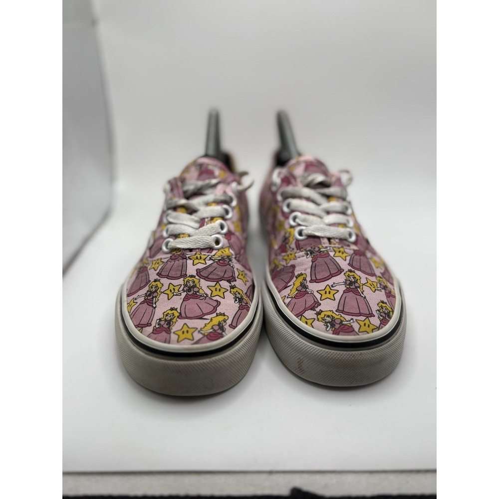 Vans x Nintendo Princess Peach Sneakers Women's Allover Video Game Graphics 8.5 - Picture 3 of 10